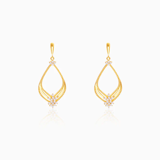Golden Princess Earrings