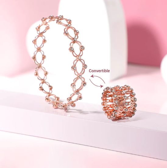 Rose Gold Supple Bracelet