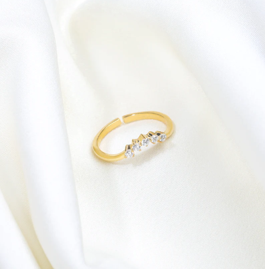 Golden Eternity Ring – Francesca Gems